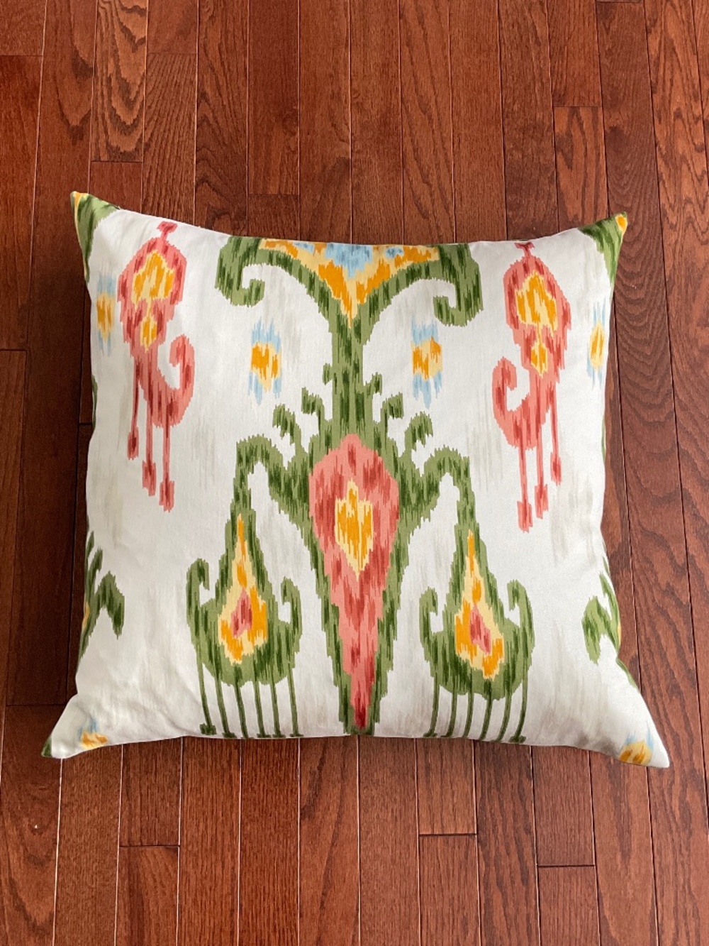 Ikat Design Throw Pillow